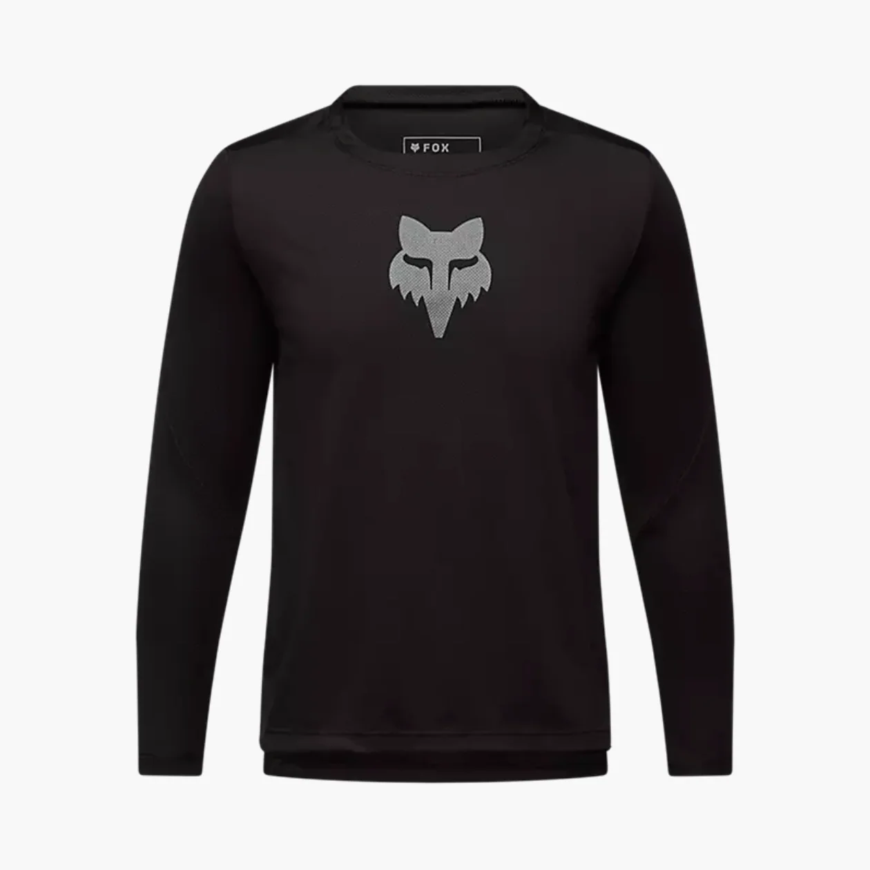 FOX 2026 YOUTH RANGER LS JERSEY FOX HEAD BLACK