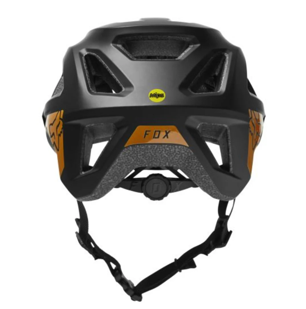 FOX YOUTH MAINFRAME HELMET BLACK/GOLD - OS - Image 4