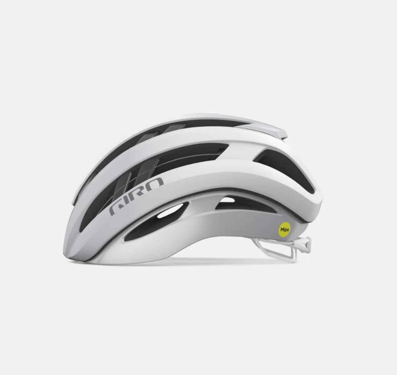 GIRO ARIES SPHERICAL ROAD HELMET MATTE WHITE - Image 2