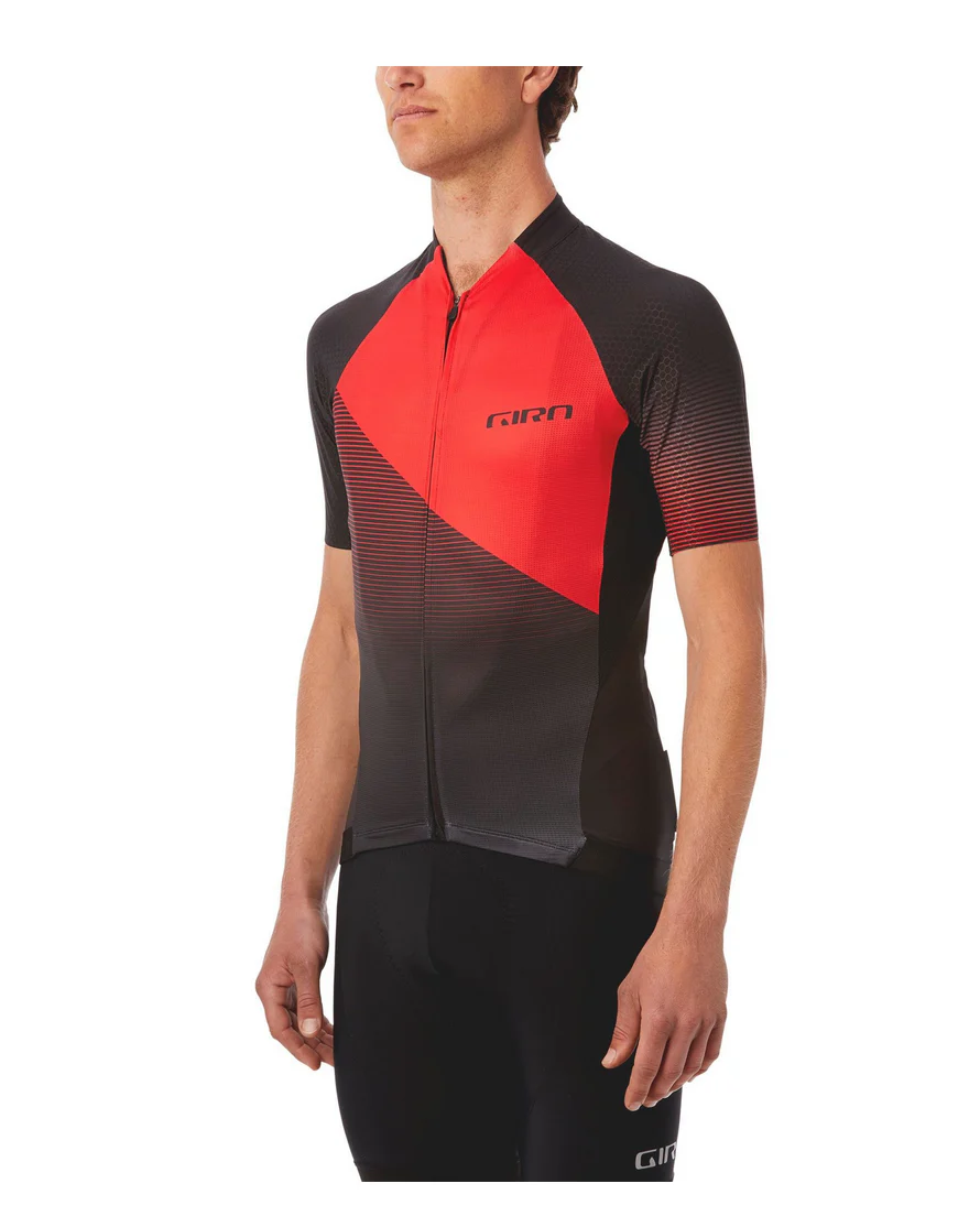 GIRO CHRONO PRO JERSEY BLACK/RED SHADOW - SMALL - Image 2