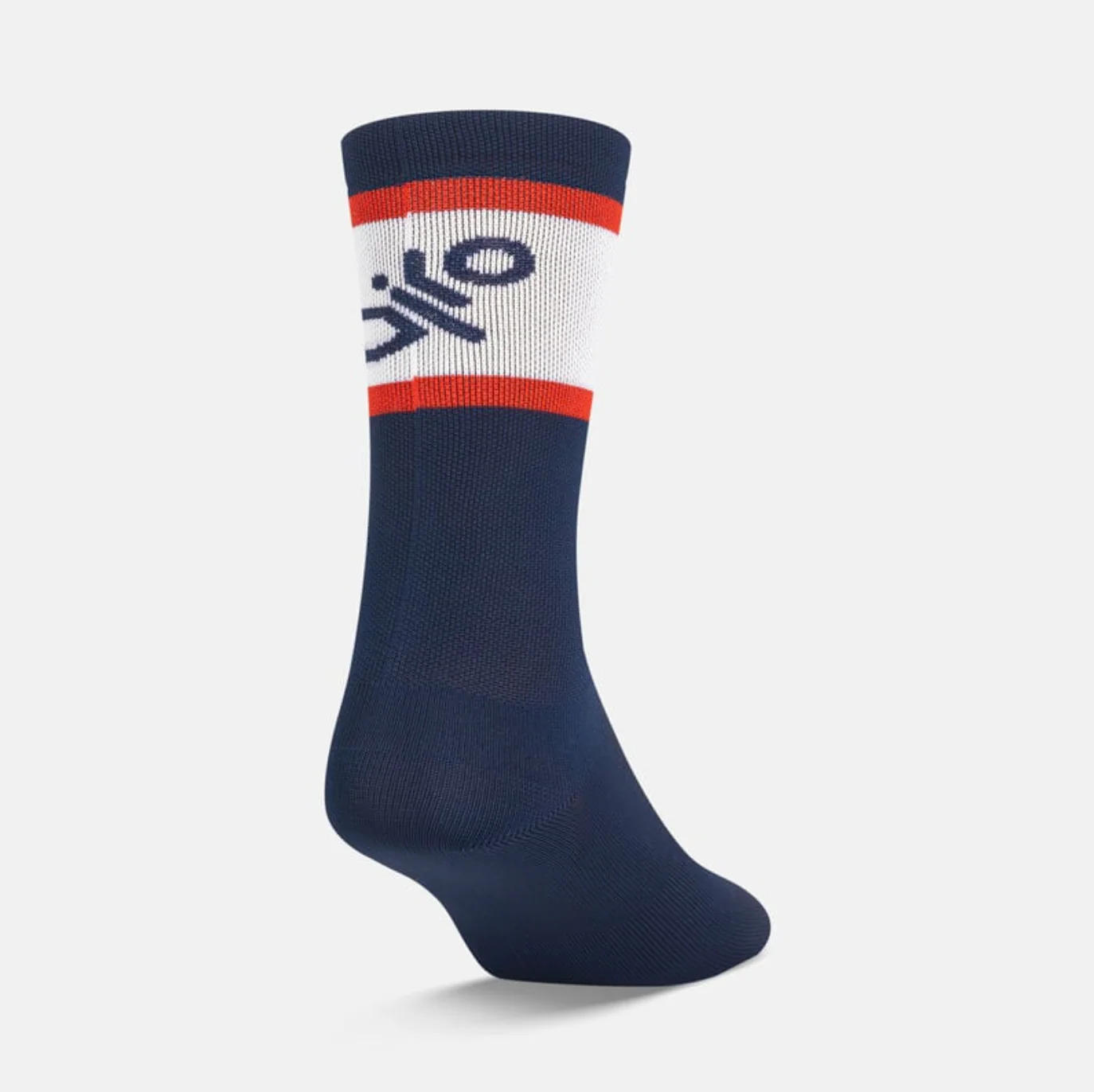 GIRO COMP RACER HIGH RISE SOCK HEATWAVE MIDNIGHT RETRO - Image 2