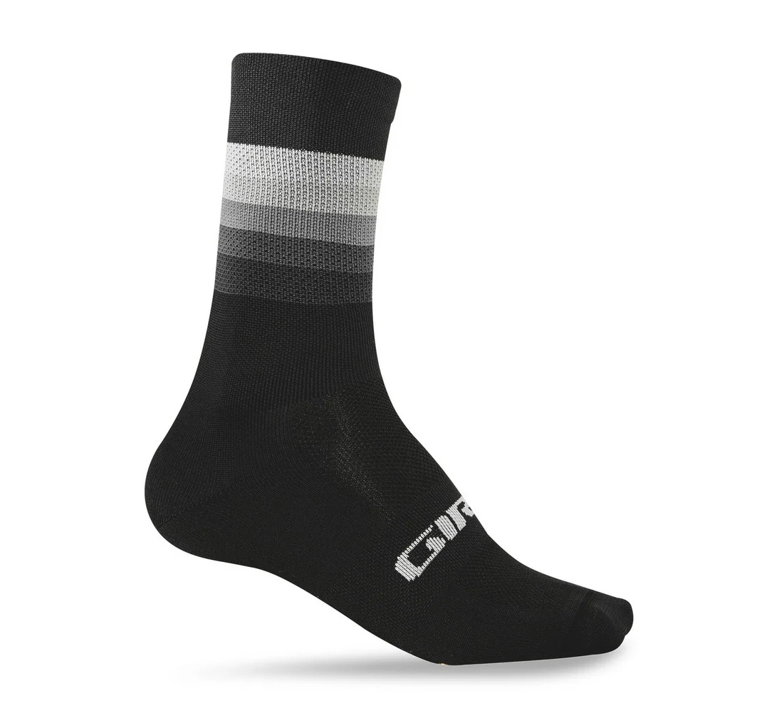 GIRO COMP RACER SOCK HIGH RISE HEATWAVE BLACK