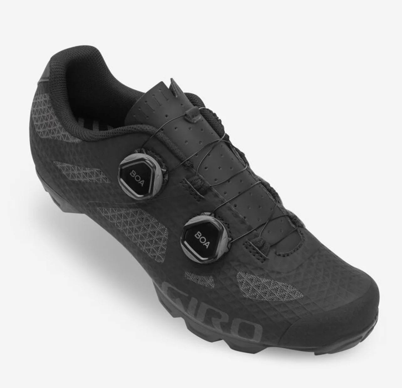 GIRO SECTOR MTB SHOE BLACK/DARK SHADOW - Image 2