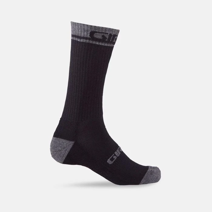 GIRO WINTER MERINO WOOL SOCK BLACK/SHADOW - XL
