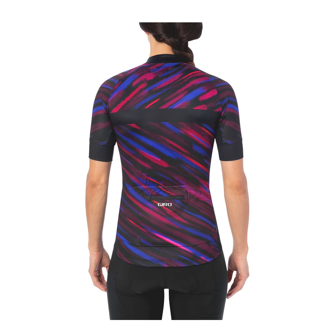 GIRO W'S CHRONO EXPERT JERSEY BLACK BLUR - XS - Image 2