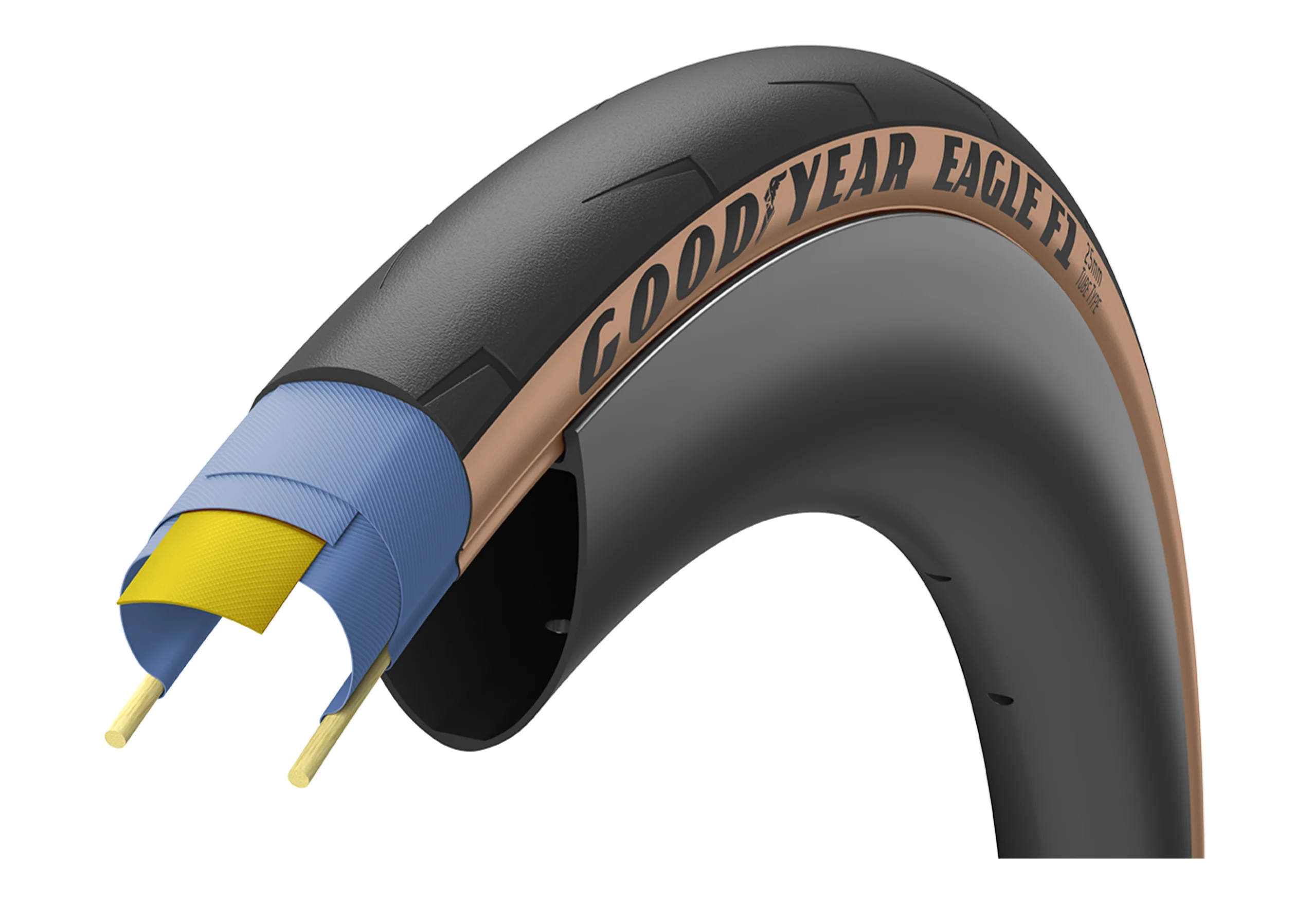 GOOD YEAR EAGLE F1 R TUBELESS TYRE 700x30 BLACK - Image 3