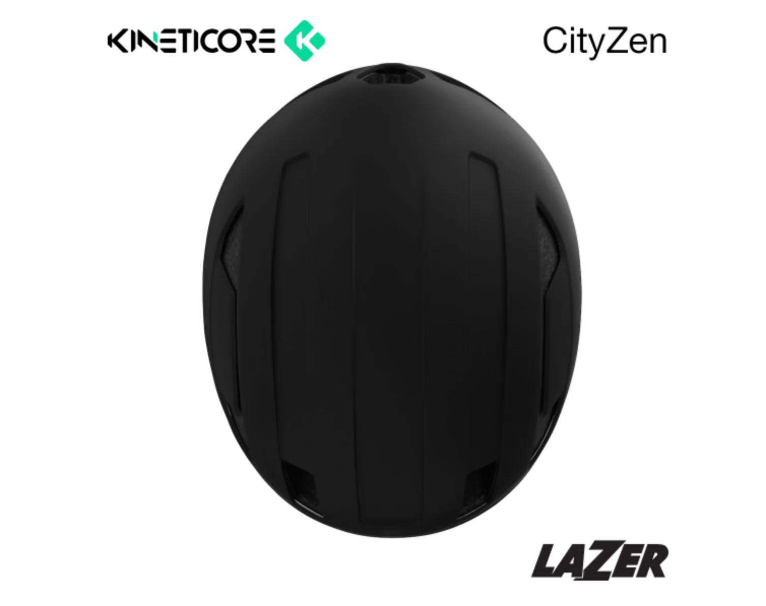LAZER CITYZEN KINETICORE HELMET MATTE BLACK - Image 5