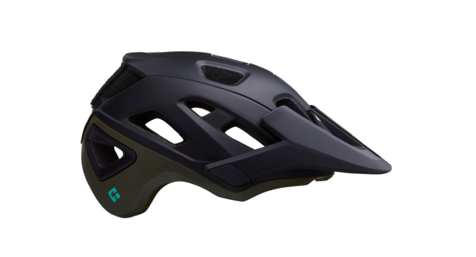LAZER JACKAL KINETICORE HELMET MATTE BLUE GREEN