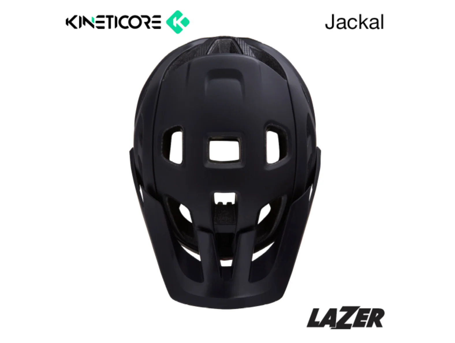 LAZER JACKAL KINETICORE HELMET MATTE BLUE GREEN - Image 5