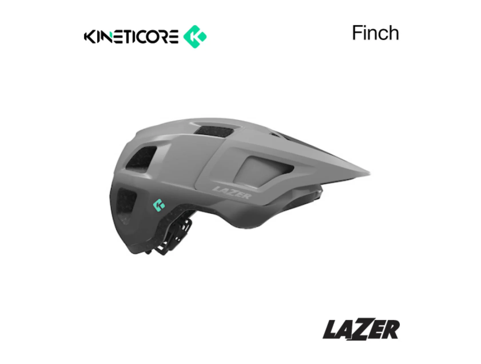 LAZER KINETICORE FINCH HELMET GREY