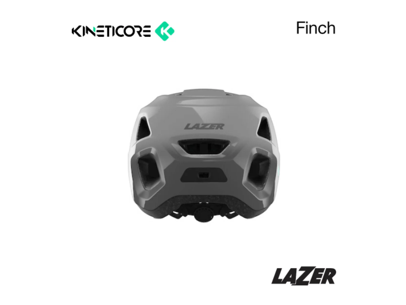 LAZER KINETICORE FINCH HELMET GREY - Image 4