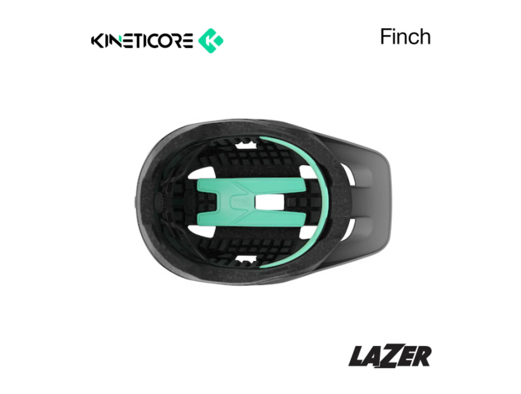 LAZER KINETICORE FINCH HELMET GREY - Image 5