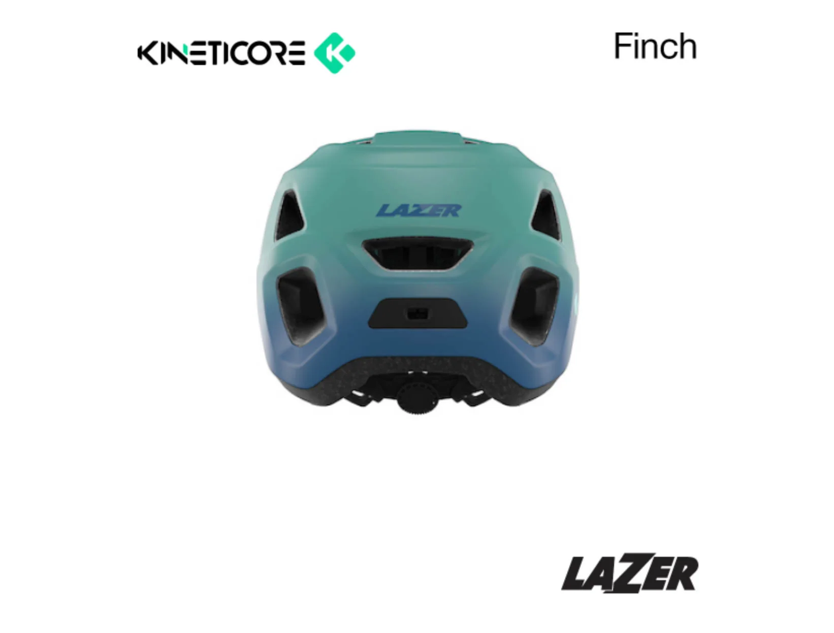 LAZER KINETICORE FINCH HELMET UNI SIZE - MATTE TEALE - Image 4