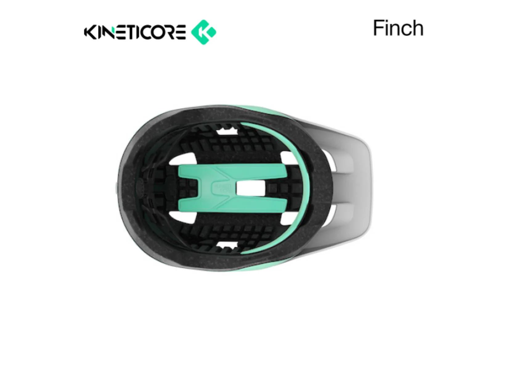 LAZER KINETICORE FINCH HELMET UNI SIZE - MATTE WHITE MINT - Image 5