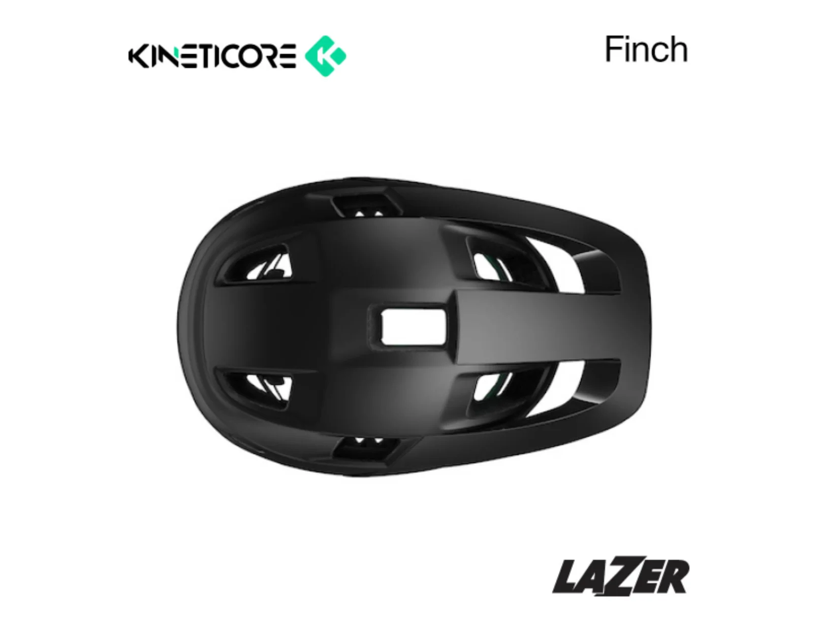 LAZER KINETICORE FINCH HELMET UNI SIZE - MATTE BLACK - Image 5