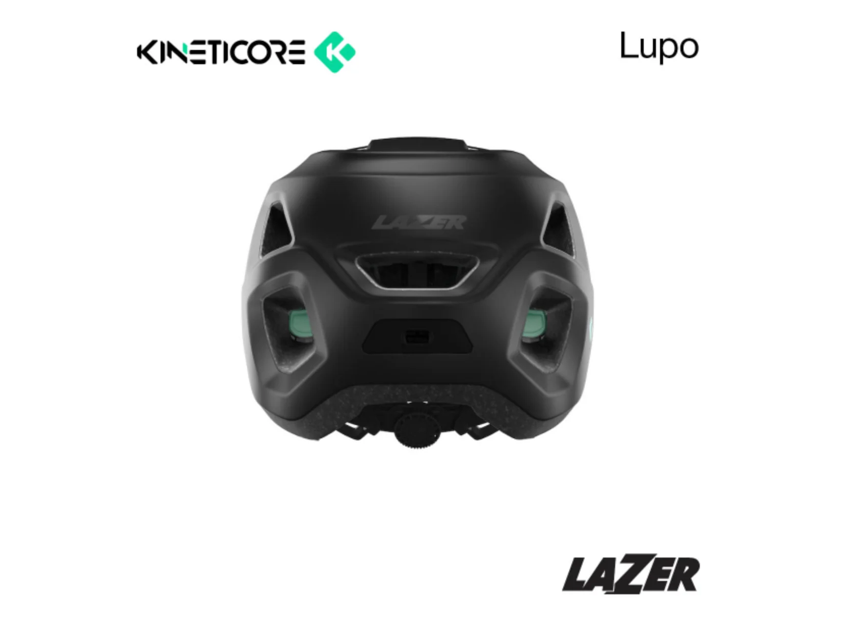 LAZER KINETICORE LUPO HELMET UNI SIZE - MATTE BLACK - Image 4