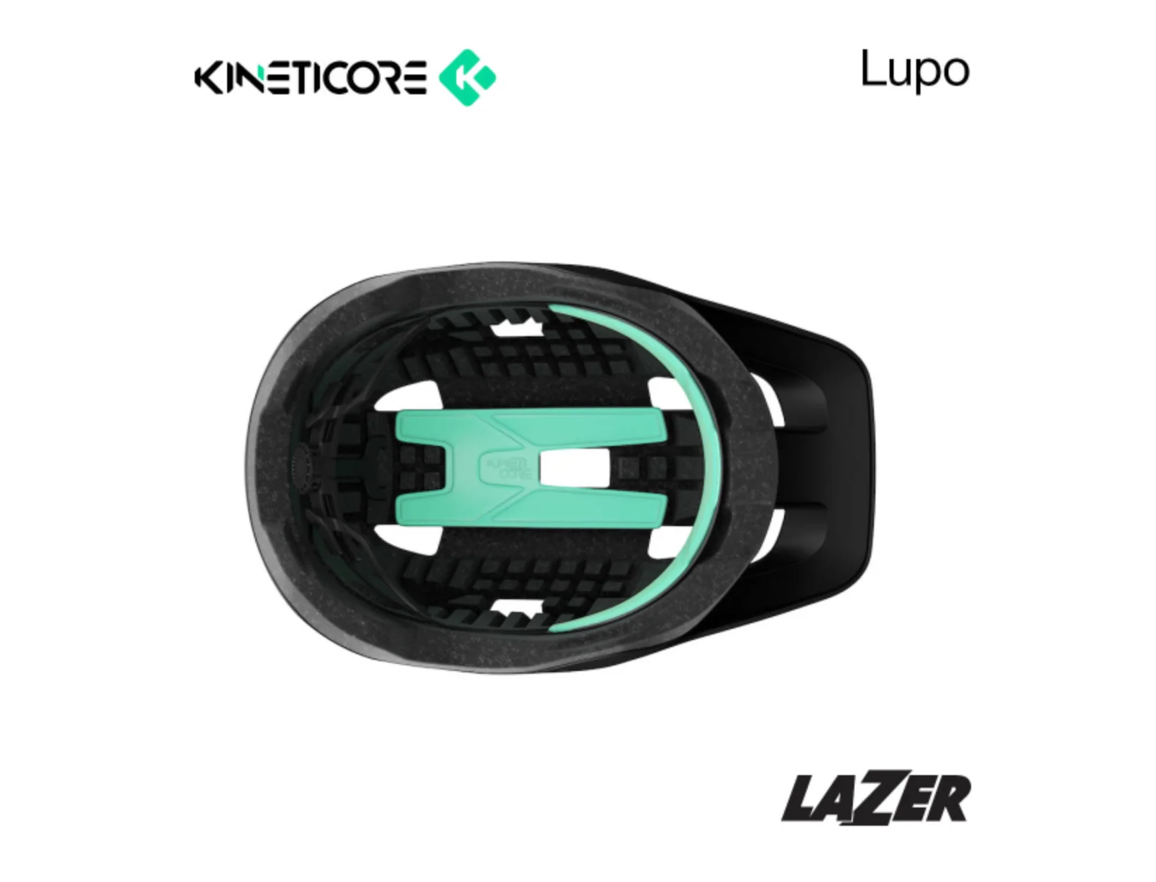 LAZER KINETICORE LUPO HELMET UNI SIZE - MATTE BLACK - Image 6