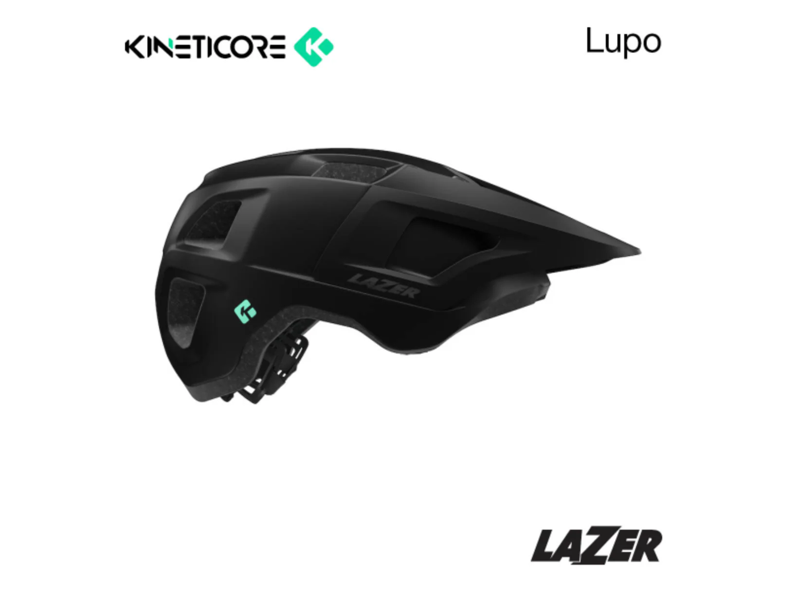 LAZER KINETICORE LUPO HELMET UNI SIZE - MATTE BLACK - Image 7