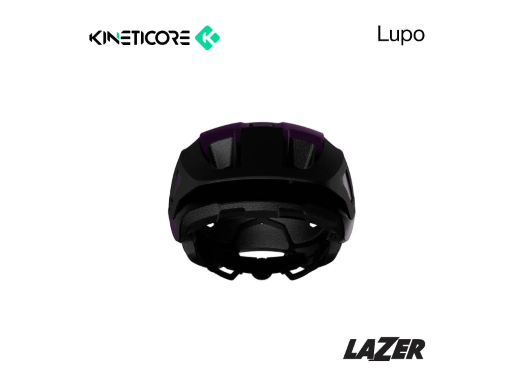 LAZER KINETICORE LUPO HELMET UNI SIZE - MATTE METALLIC PURPLE - Image 2