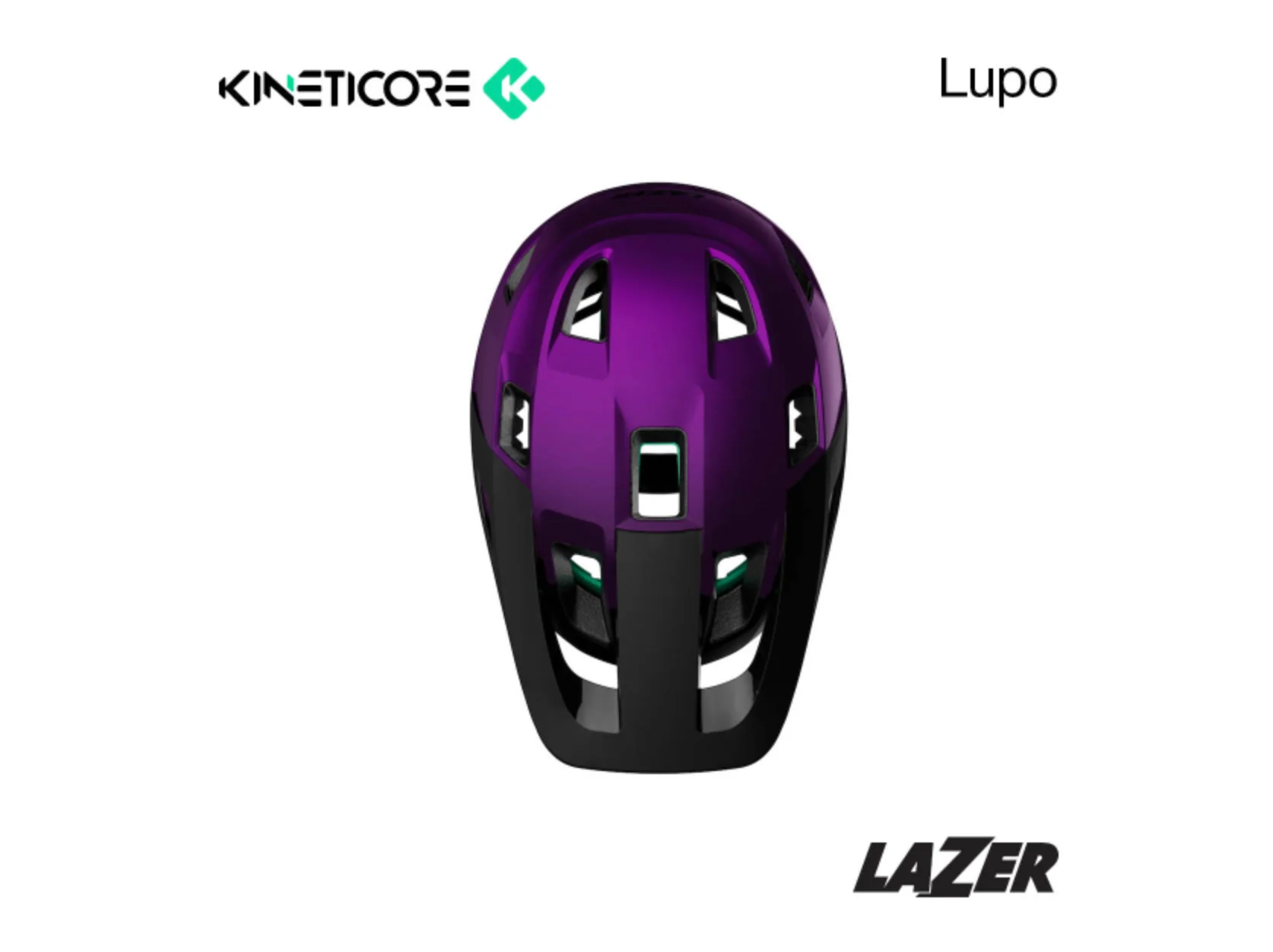 LAZER KINETICORE LUPO HELMET UNI SIZE - MATTE METALLIC PURPLE - Image 6