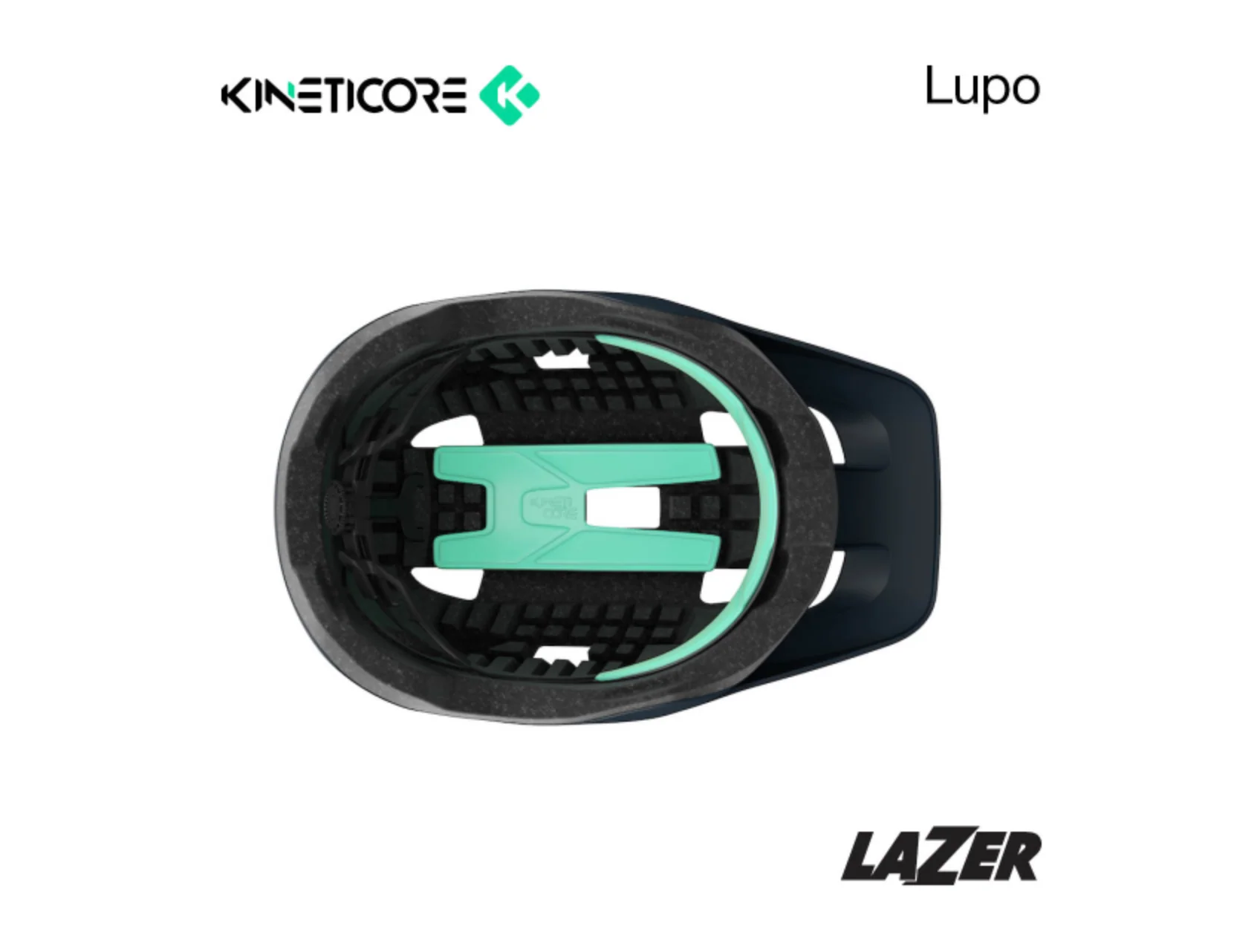 LAZER KINETICORE LUPO HELMET UNI SIZE - MATTE NAVY BLUE - Image 5