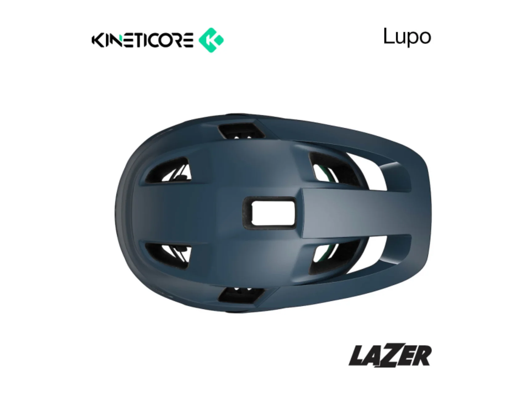 LAZER KINETICORE LUPO HELMET UNI SIZE - MATTE NAVY BLUE - Image 6