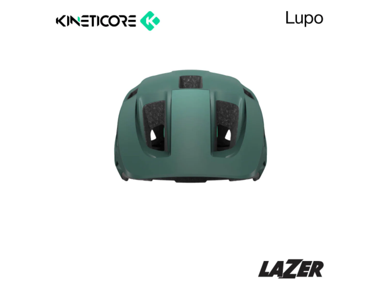LAZER KINETICORE LUPO HELMET UNI SIZE - MATTE SAGE GREEN - Image 2