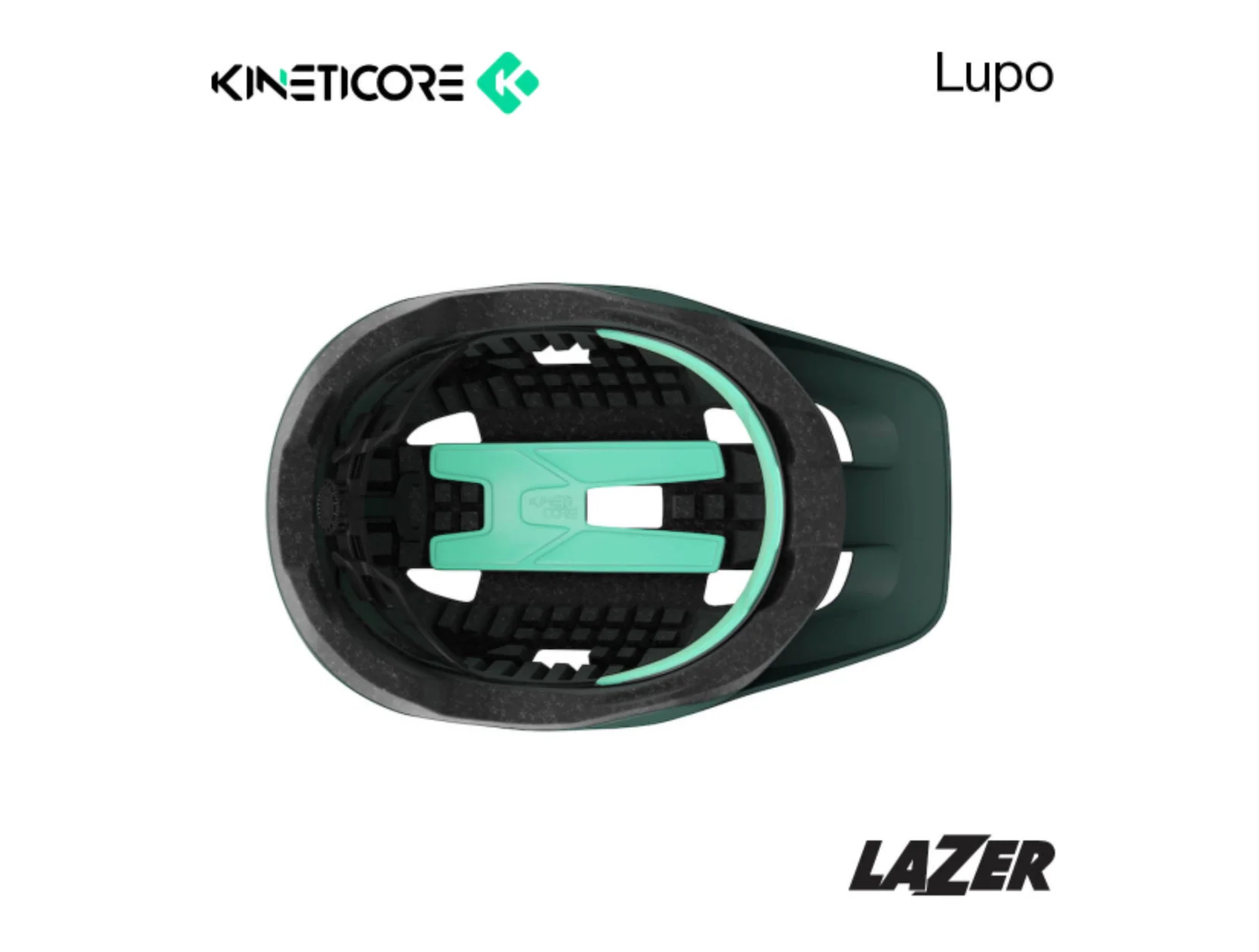 LAZER KINETICORE LUPO HELMET UNI SIZE - MATTE SAGE GREEN - Image 5