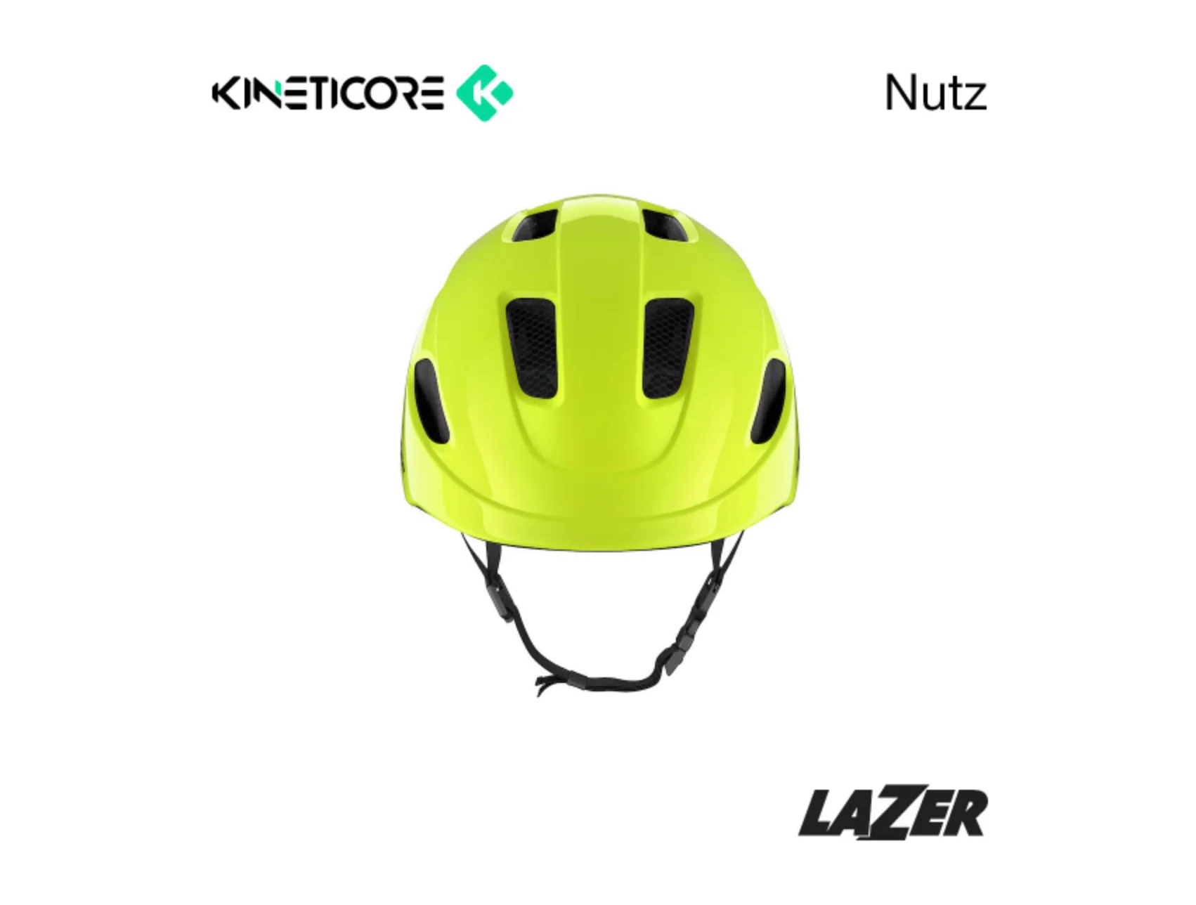 LAZER KINETICORE NUTZ HELMET UNISIZE - FLASH YELLOW - Image 3