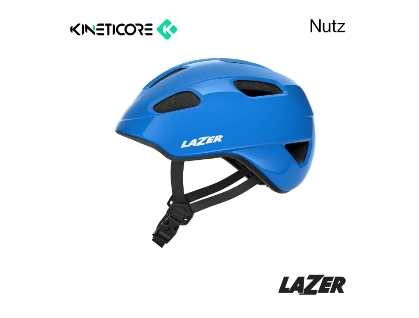 LAZER NUTZ KINETICORE HELMET BLUE - OS - Image 2