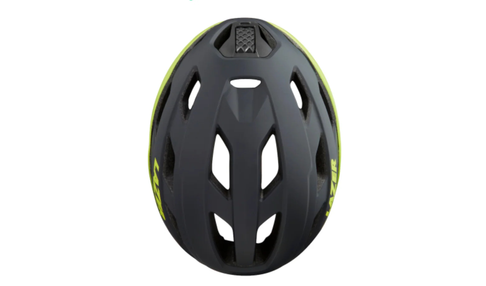 LAZER STRADA KINETICORE HELMET MATTE DARK GREY/FLASH YELLOW - Image 5