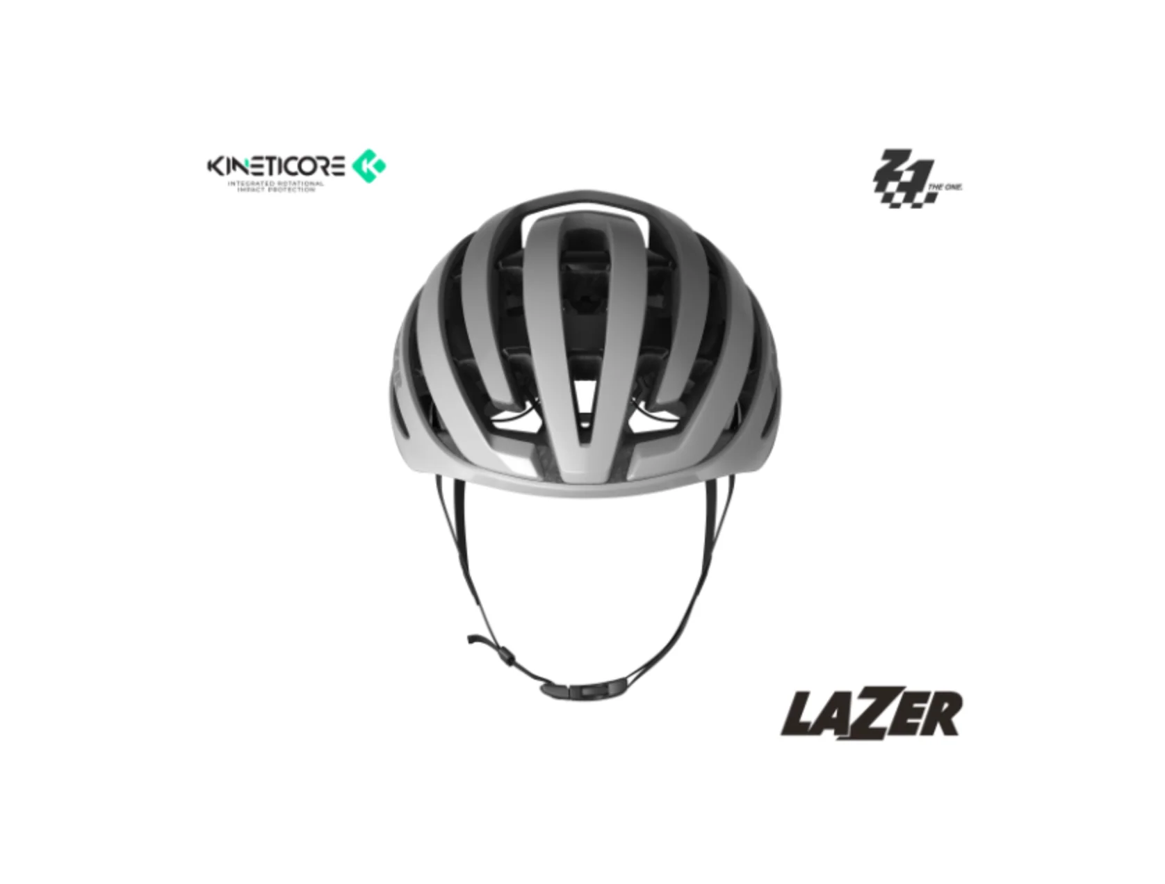 LAZER Z1 KINETICORE HELMET HARBOR GREY - Image 3