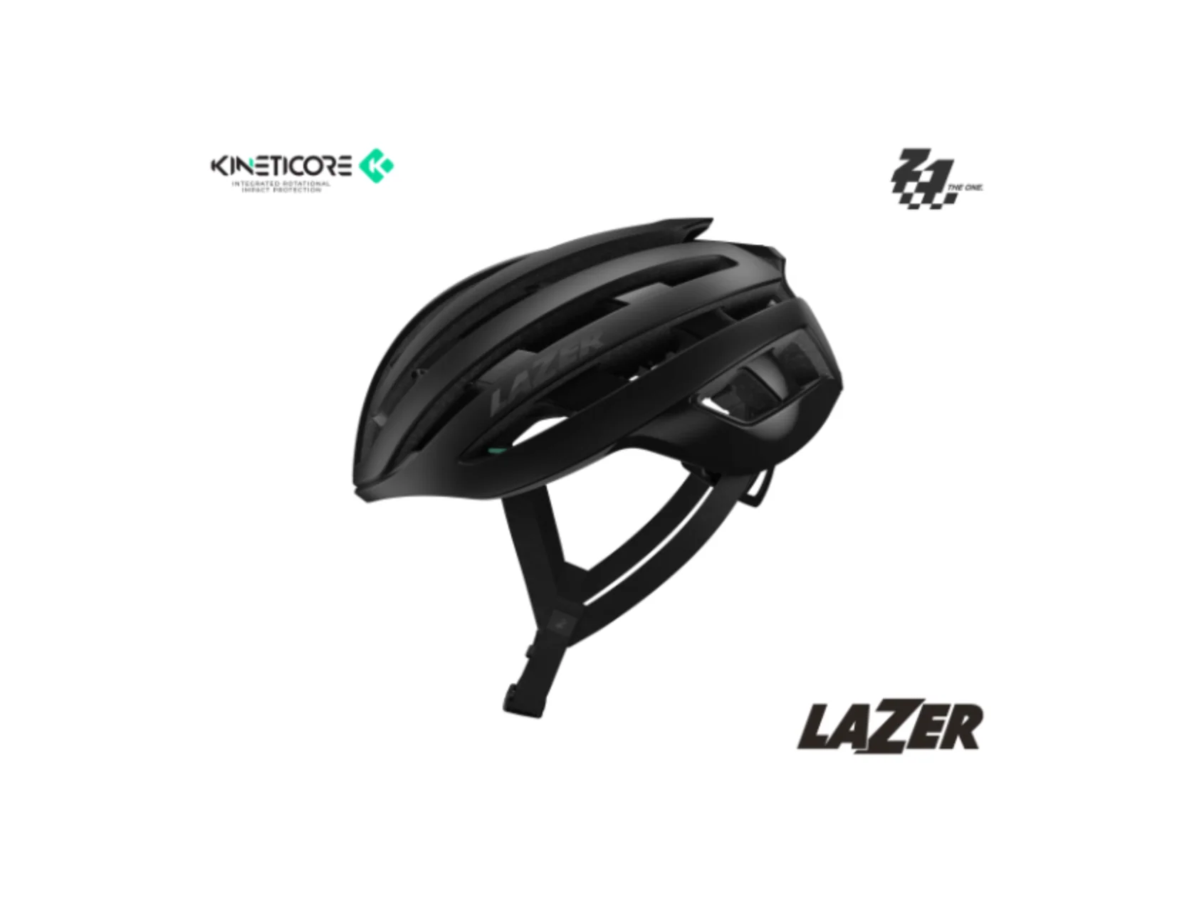 LAZER Z1 KINETICORE HELMET MATTE BLACK - Image 2