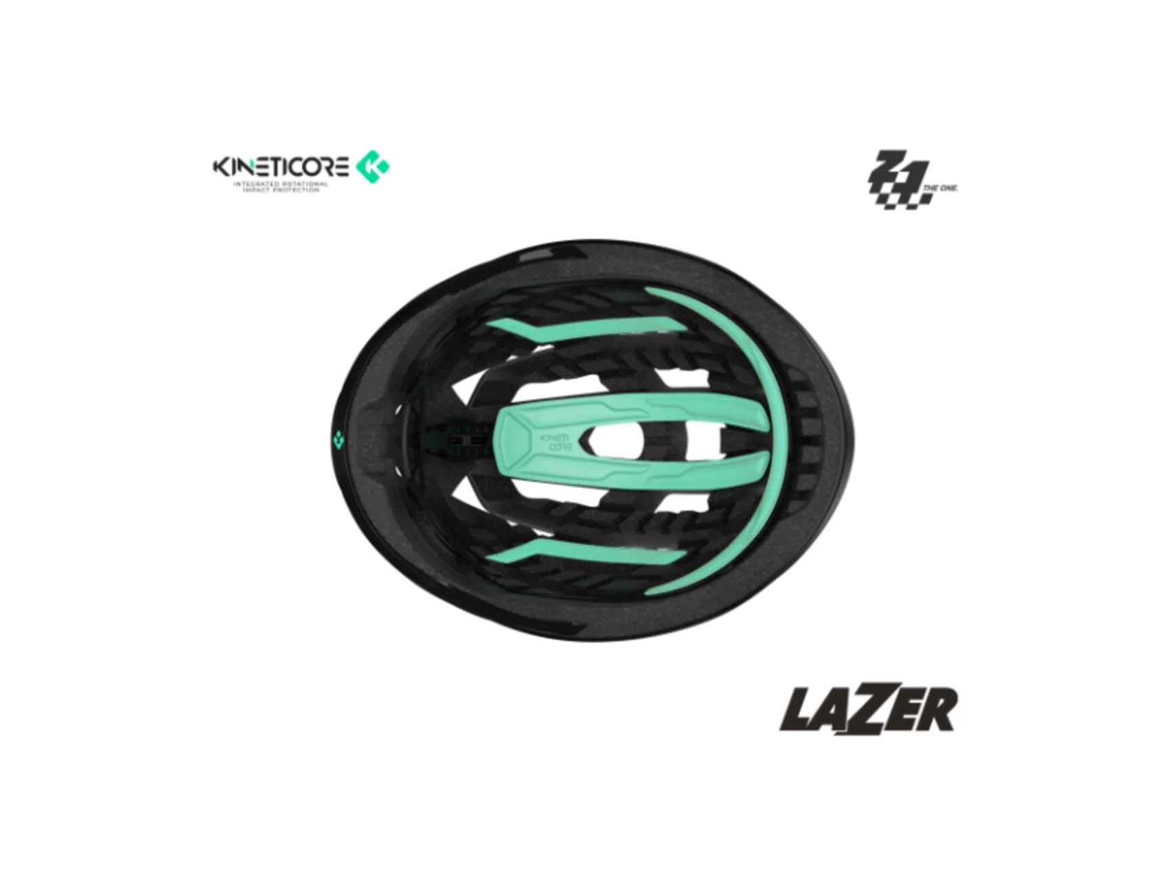 LAZER Z1 KINETICORE HELMET MATTE BLACK - Image 6