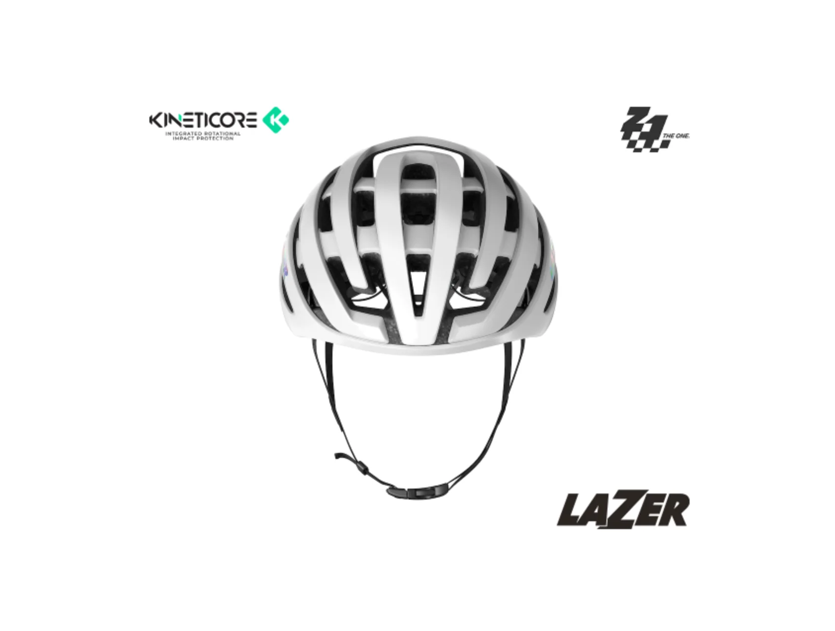 LAZER Z1 KINETICORE HELMET WHITE - Image 3