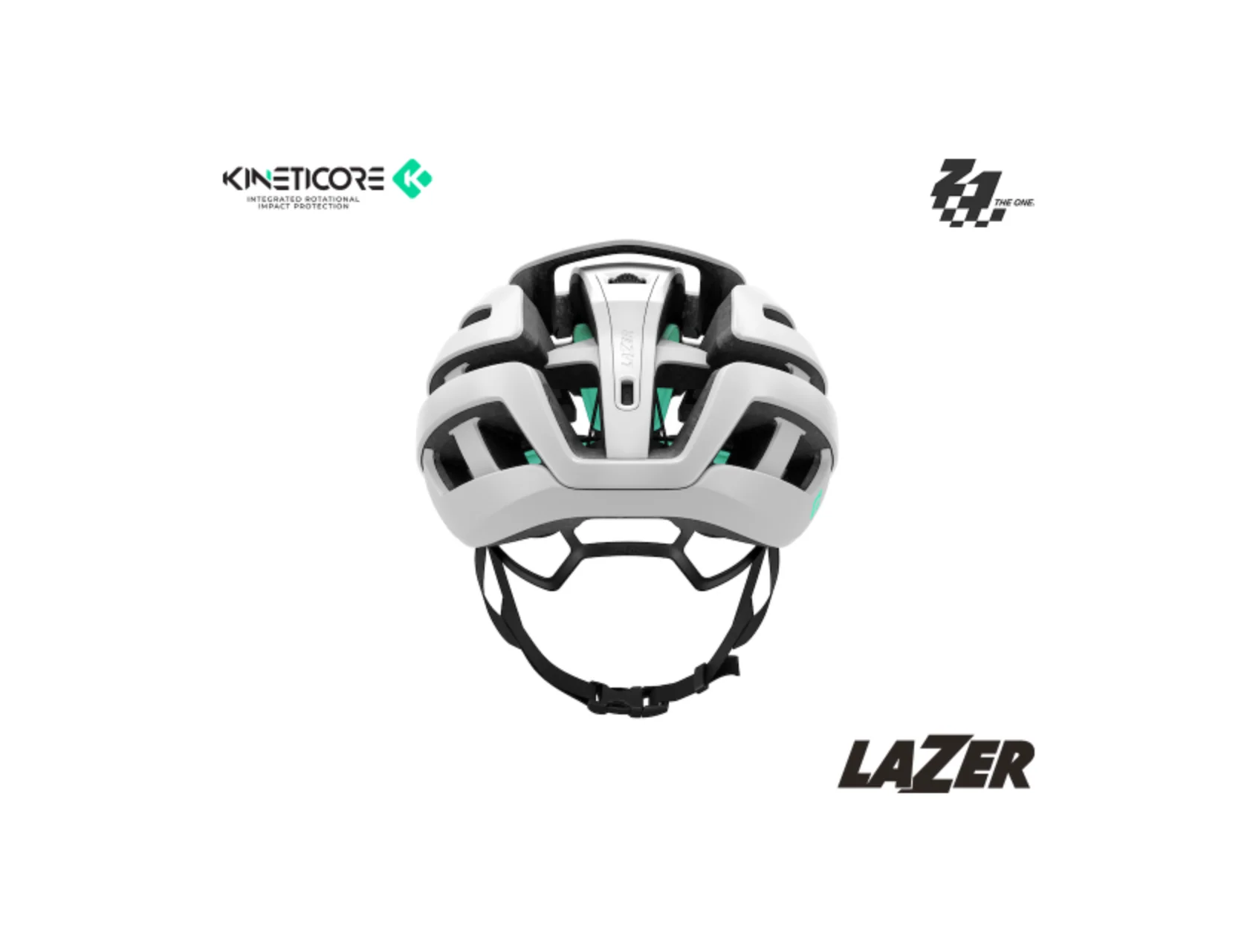 LAZER Z1 KINETICORE HELMET WHITE - Image 4