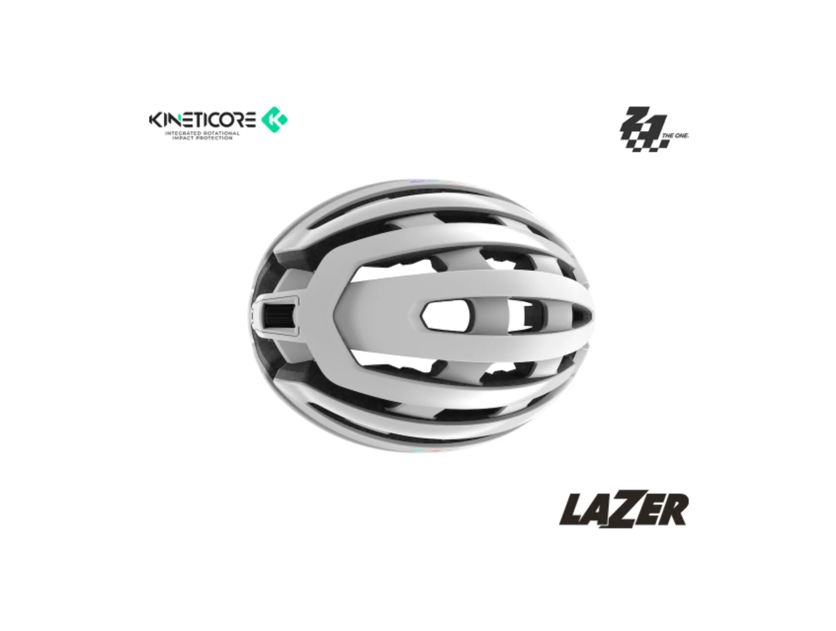 LAZER Z1 KINETICORE HELMET WHITE - Image 5