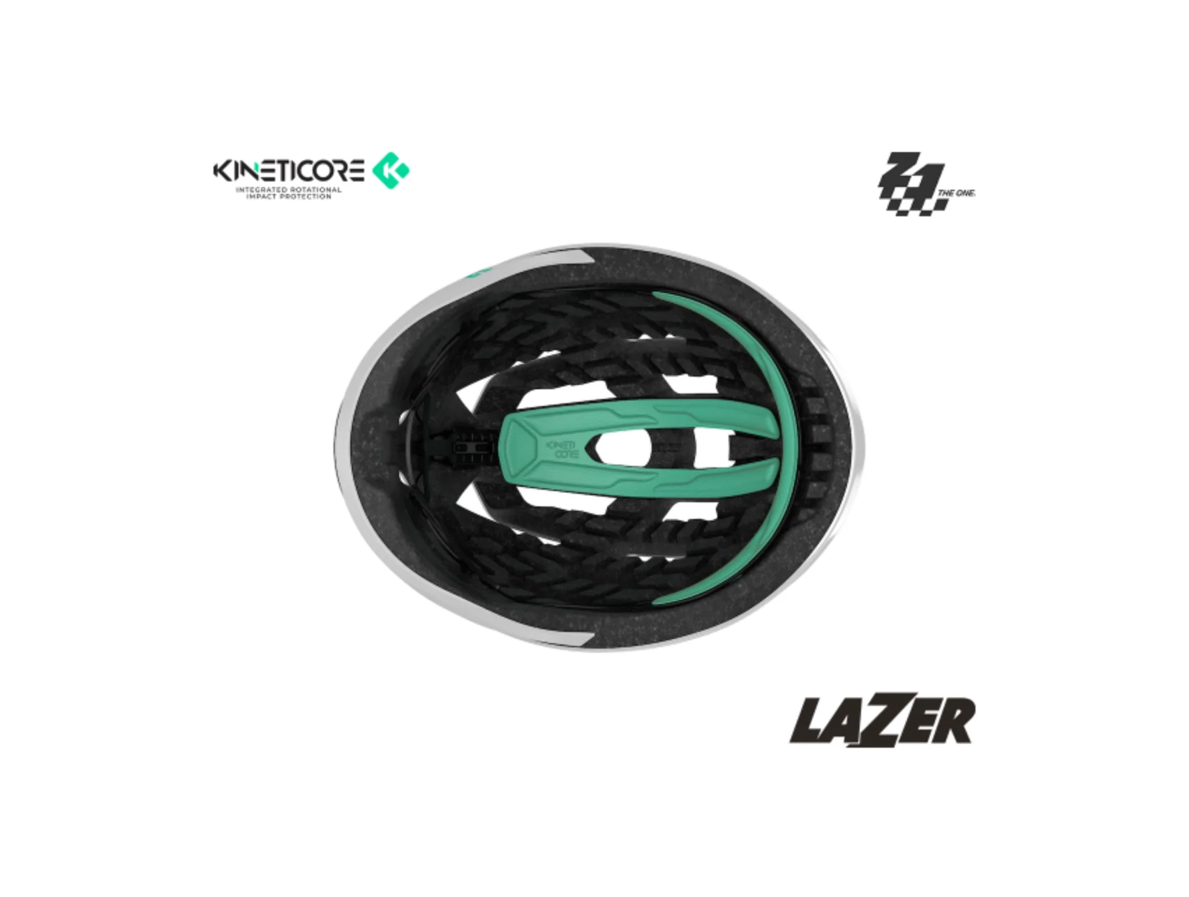 LAZER Z1 KINETICORE HELMET WHITE - Image 7