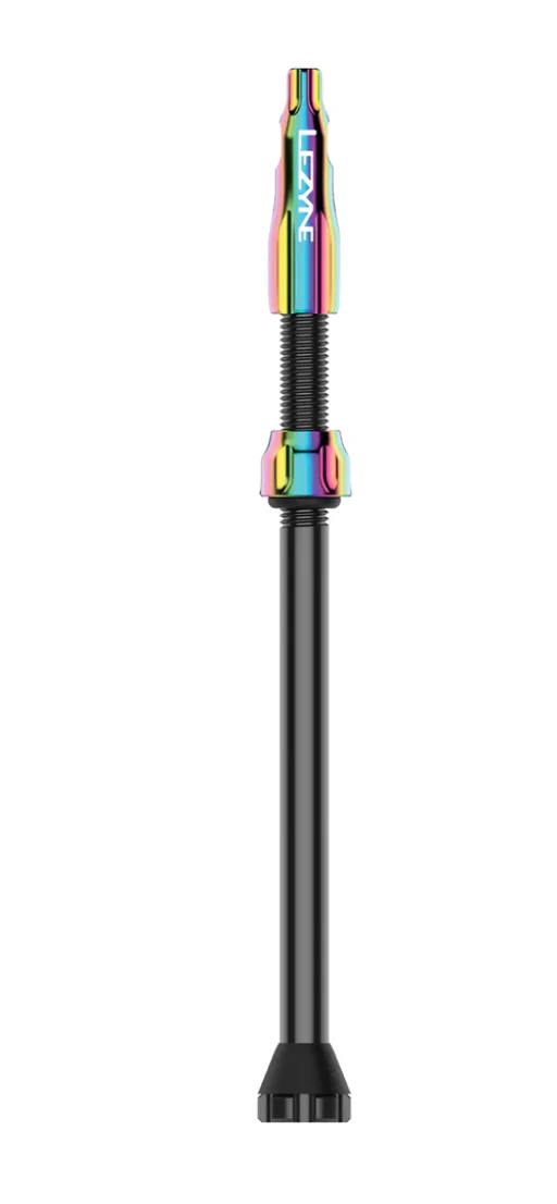 LEZYNE CNC TLR VALVE 80MM - NEO METALLIC
