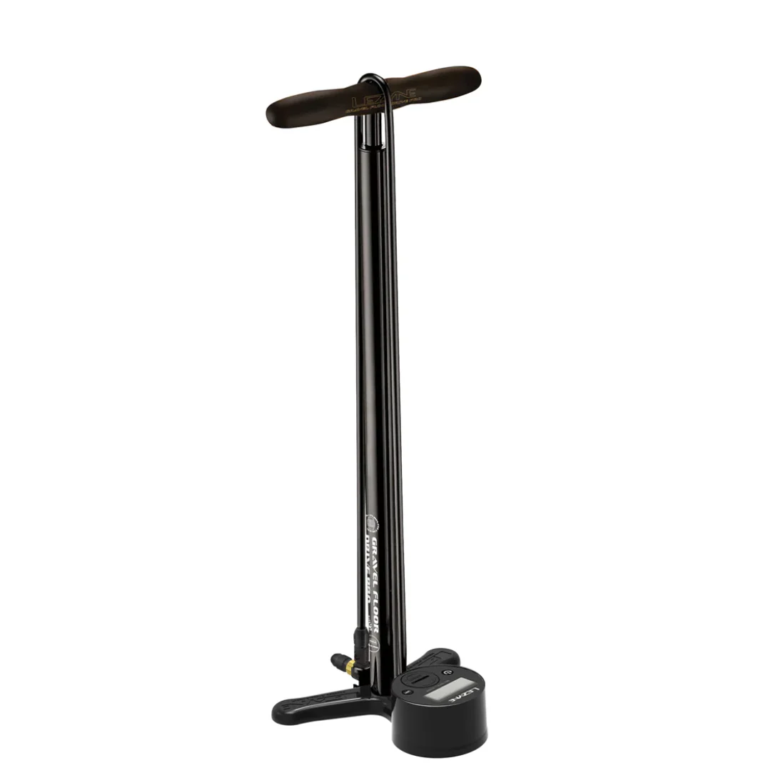 LEZYNE GRAVEL DIGITAL DRIVE PRO 100psi MID-VOL FLOOR PUMP - Image 2