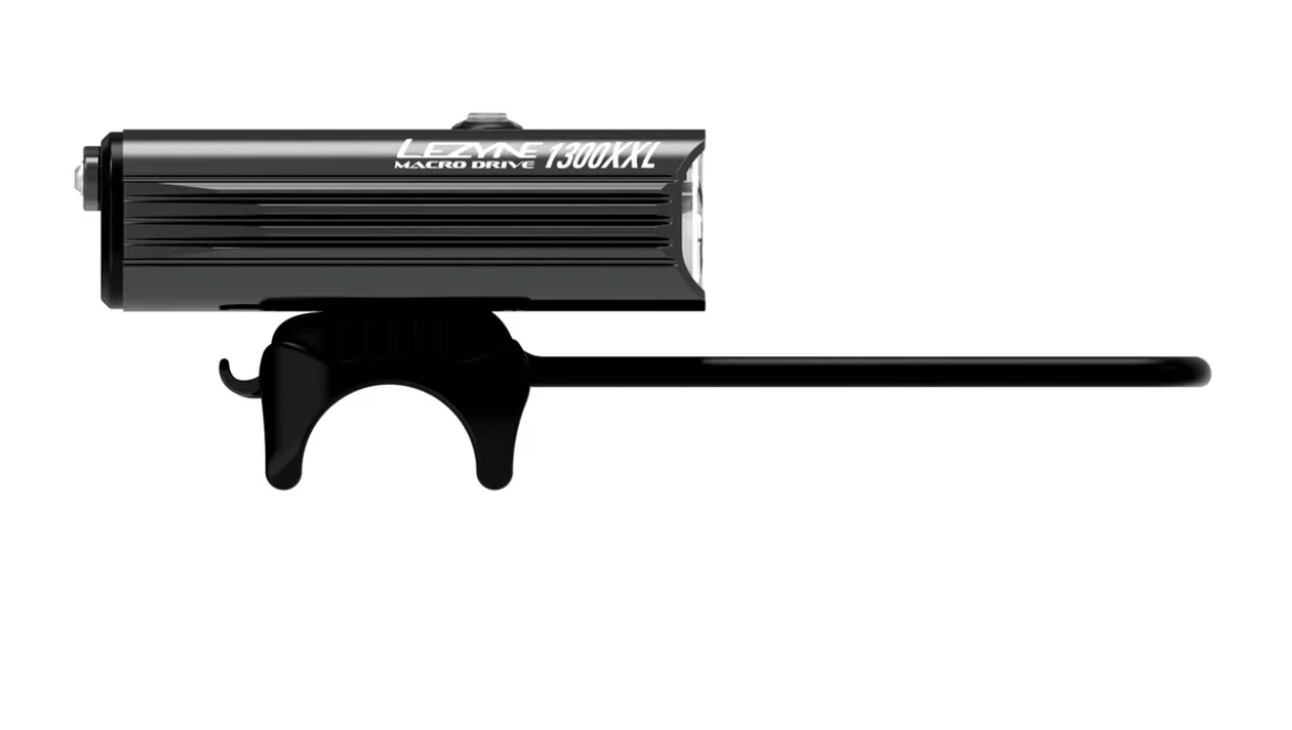 LEZYNE MACRO DRIVE 1300XXL FRONT LIGHT - MATTE BLACK - Image 2