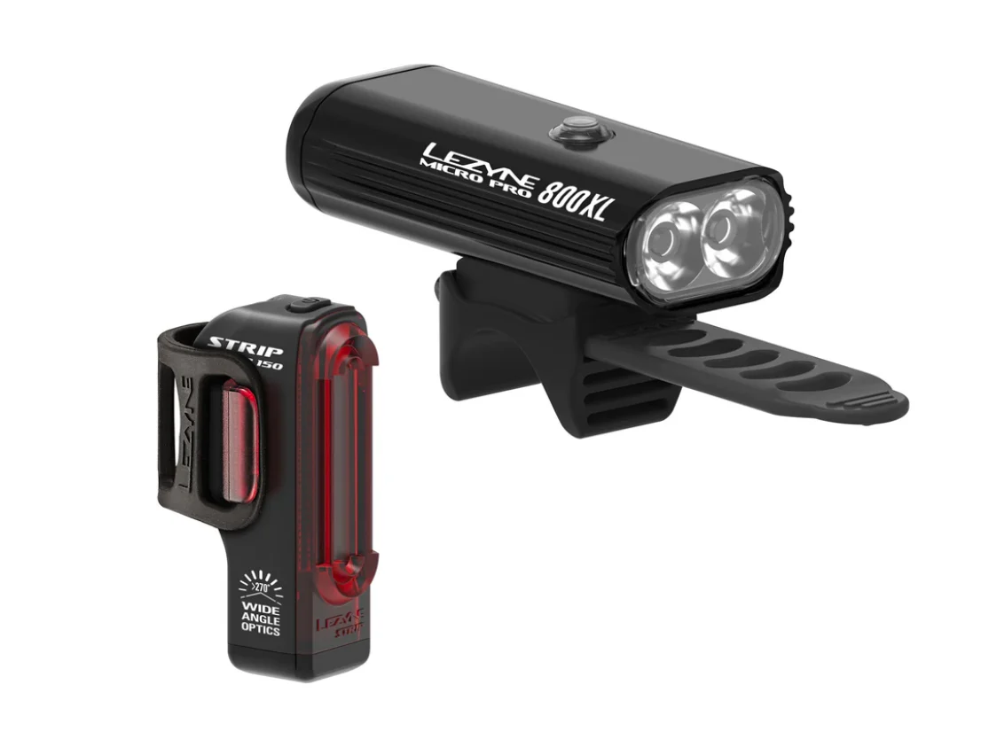 LEZYNE MICRO PRO & STRIP DRIVE LIGHT SET