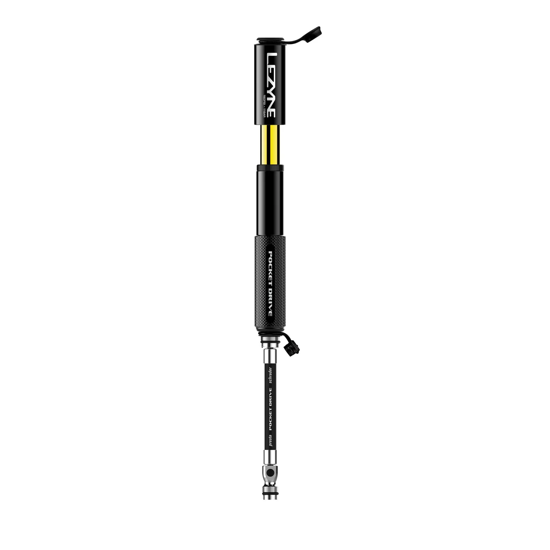 LEZYNE POCKET DRIVE CNC MACHINED 140MM 160psi - Image 2