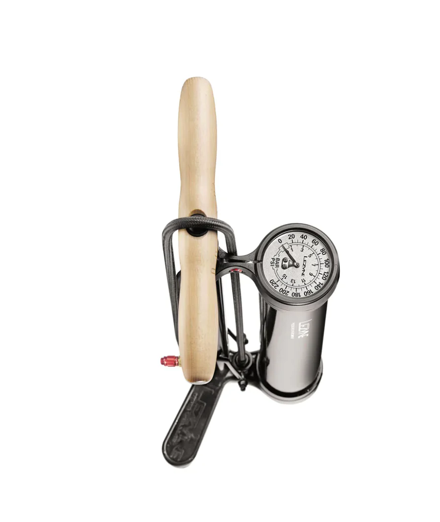LEZYNE PRESSURE OVERDRIVE FLOOR PUMP BLK - Image 2