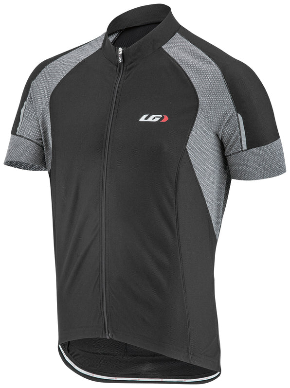 LG LEMMON VENT JERSEY BLK/GRY SML