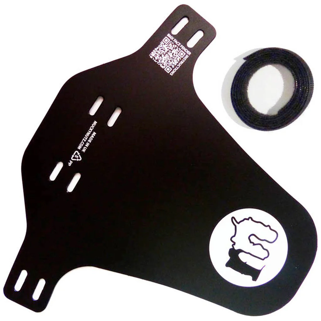 MUCKY NUTZ BMX MINI FACE FENDER - BLACK - Image 2