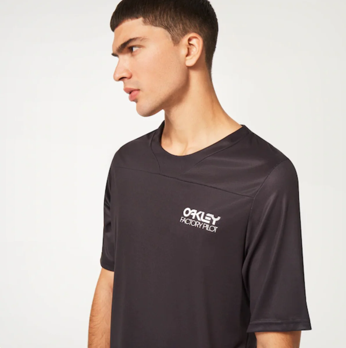 OAKLEY FACTORY PILOT LITE JERSEY BLACKOUT