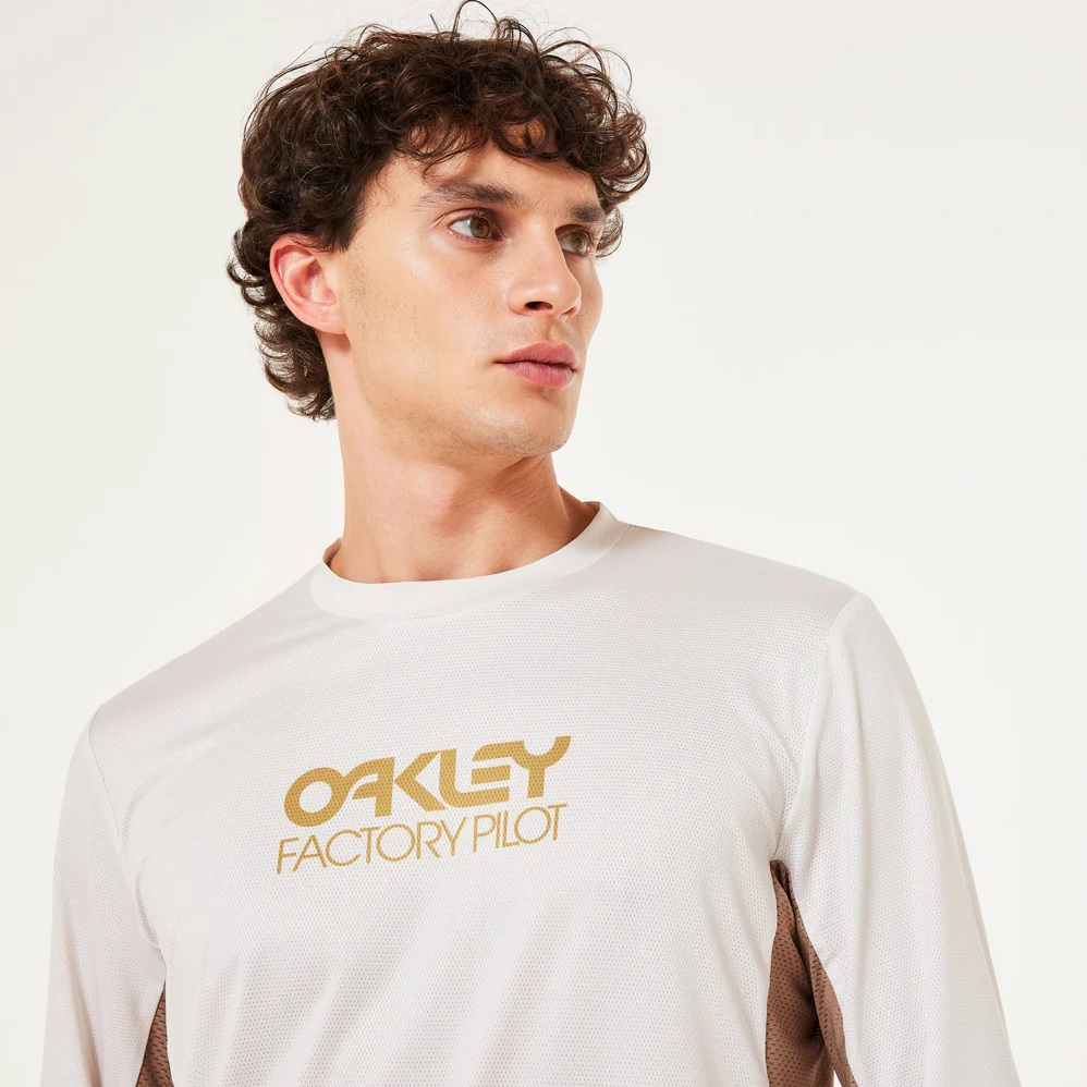 OAKLEY MAVEN COAST LS JERSEY 2.0 GRADIENT PEBBLE MIST - Image 6