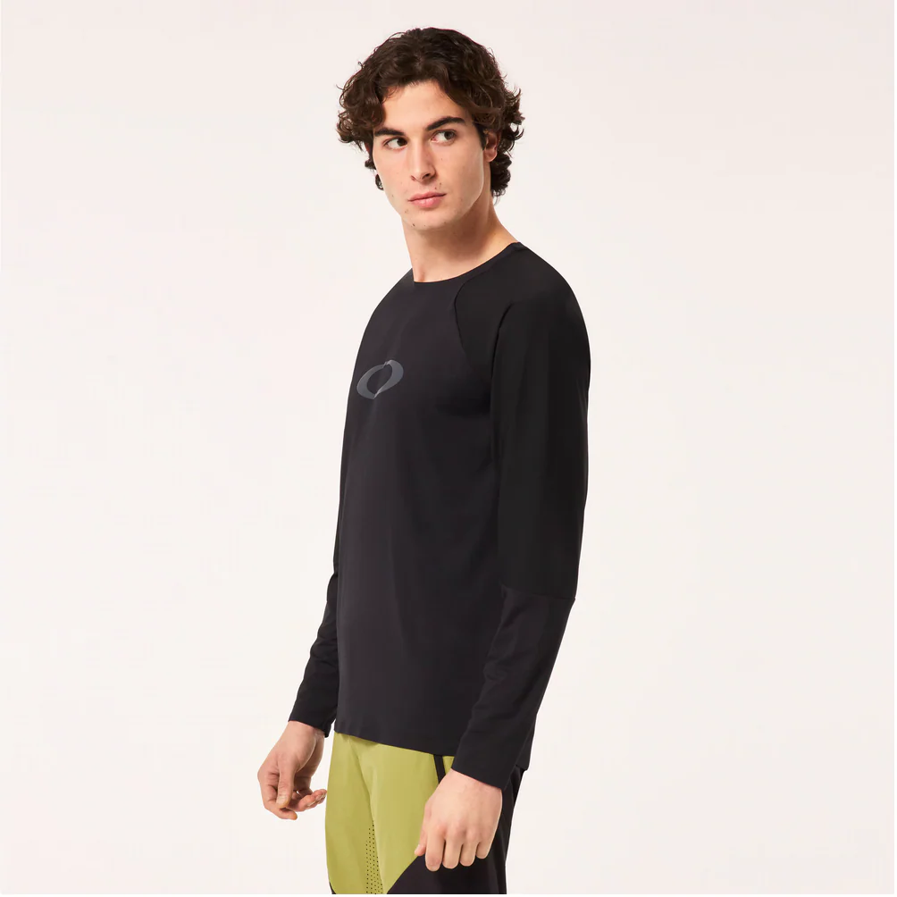 OAKLEY SEEKER AIRLINE LS JERSEY BLACKOUT - Image 10