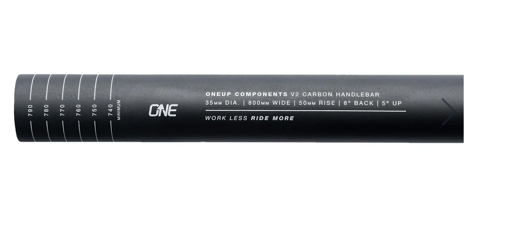 ONEUP V2 CARBON HANDLEBAR - 800MM/35MM/35MM - Image 5